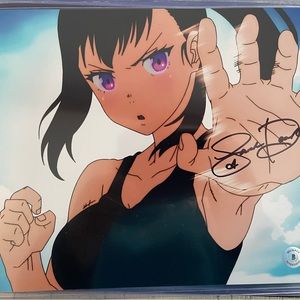 8X10 autographed anime print from Fire Force
